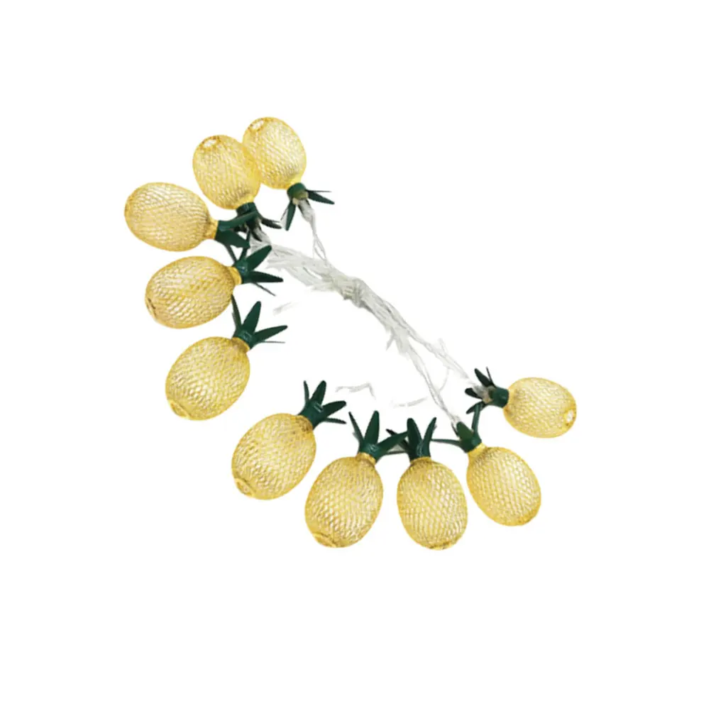 

LED Pineapple String Light Decorative Operated String Light for Christmas Wedding Birthday Festival (1.65m 1