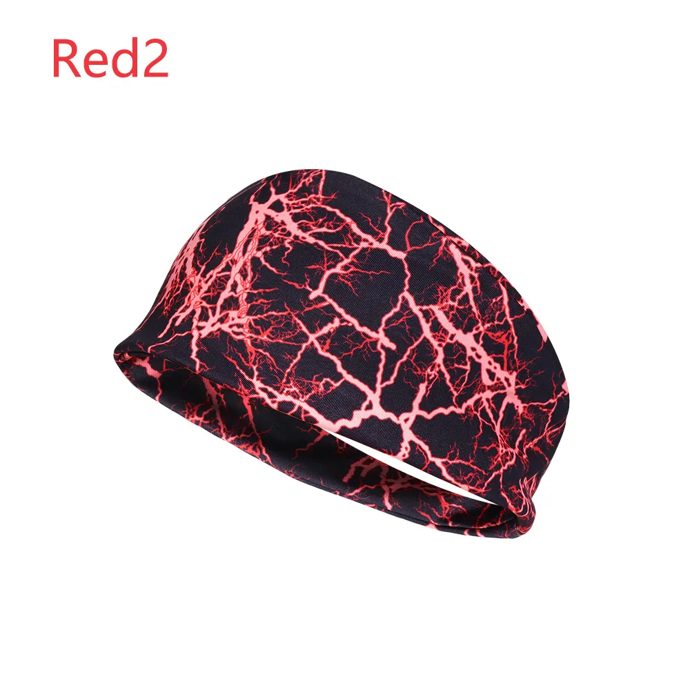 

Running Yoga Cycling Sweat Headband Stretch Sport Hair Bands Sweatband