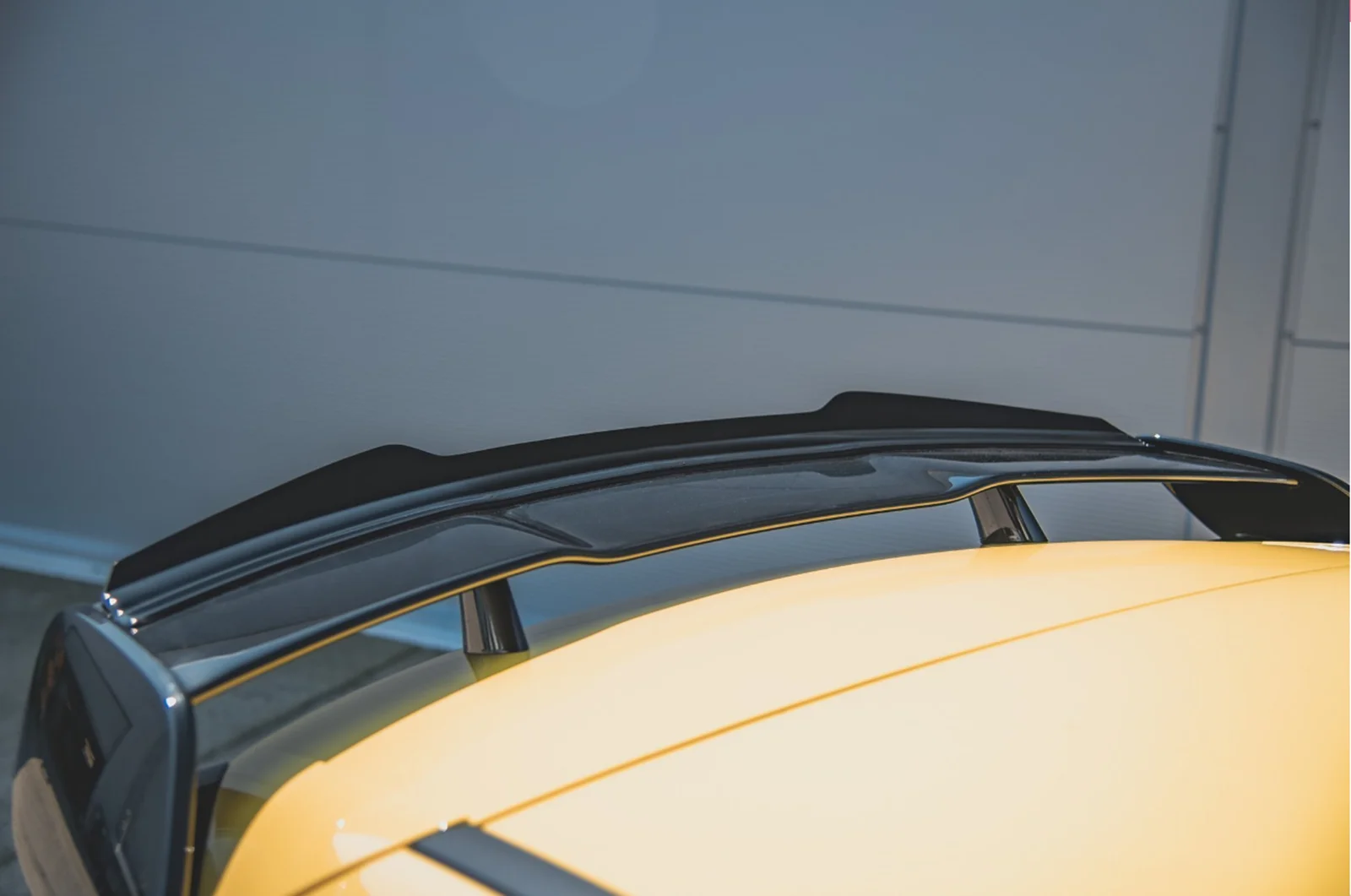 

For Mercedes Benz A Class AMG A35 A45S 2019-2022 Car Rear Roof Spoiler Wing Trunk Wing Extension Upper Splitter Lip