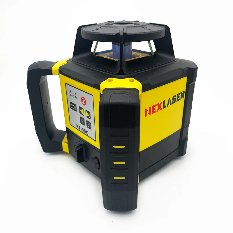 New RT-90C Rotating Speed Adjustable Red Beam Self-Leveling Rotating Laser Level with dual slope