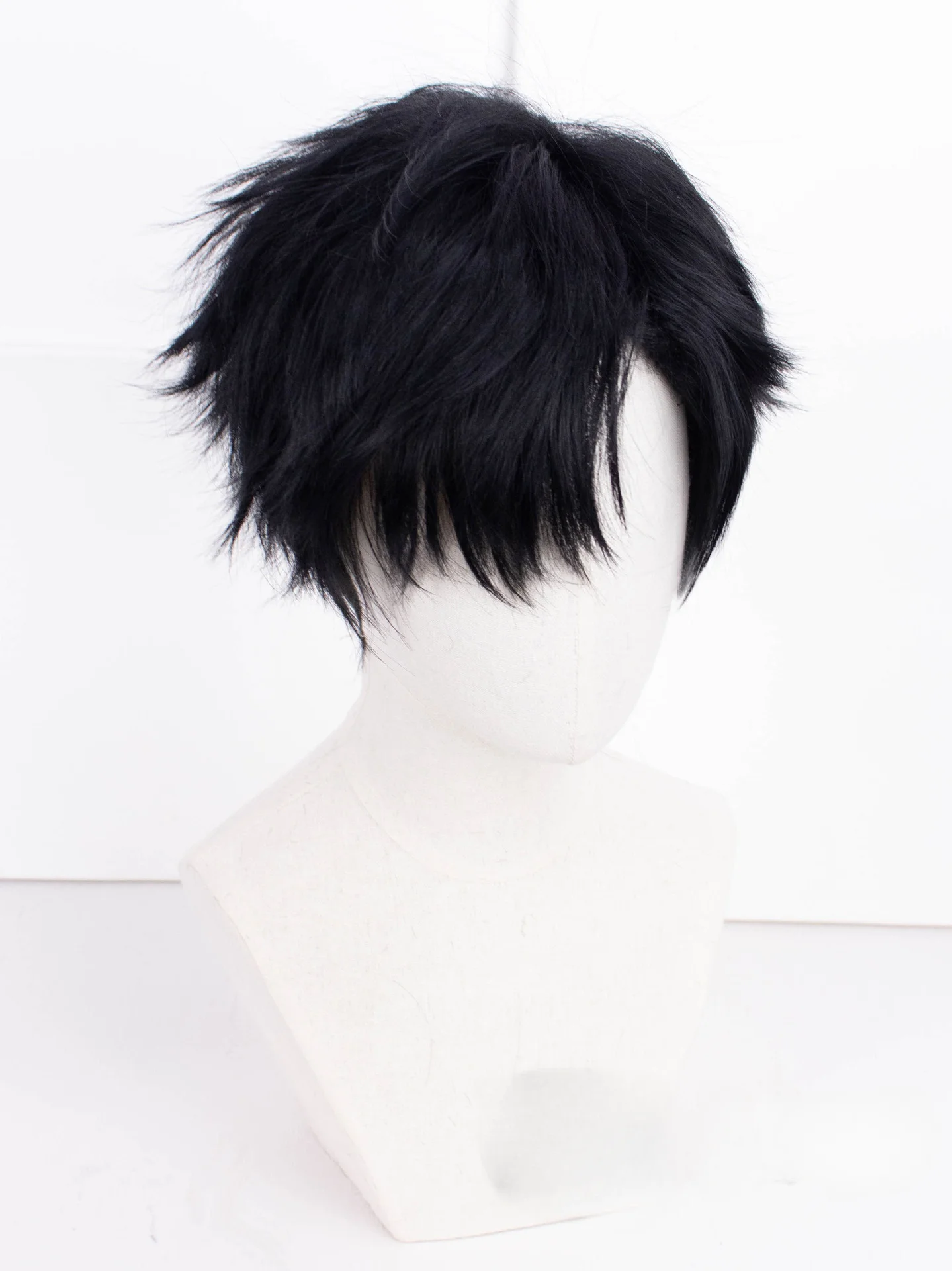 Anime Light and Night Carnival Cosplay Osborn Costume Wig Short Light Heat Resistant Synthetic Halloween Party Wigs image 3