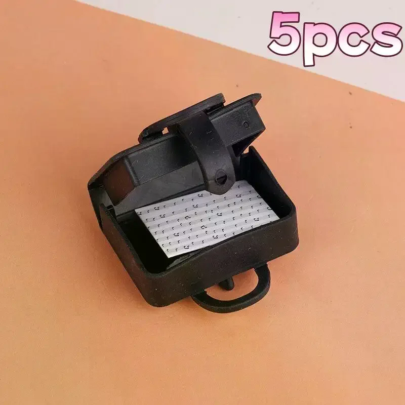 5Pcs Dolls Mini Bags Clothes Accessories 1/12 Dollhouse Simulated Handbag School Bag Music Score Model Study Decoration Toys