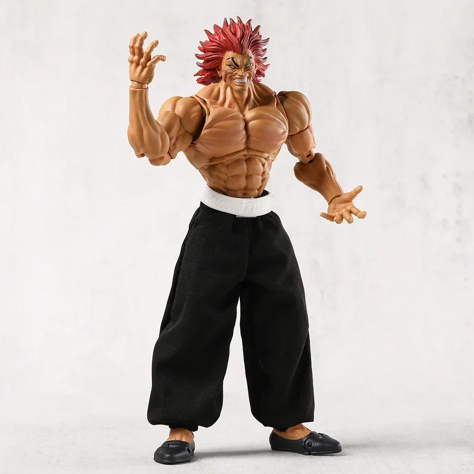 Tempestade Brinquedos Baki Hanma: Filho do Ogre Hanma Yujiro Action Figure, Estatueta de brinquedo colecionável, 1/12 Modelo