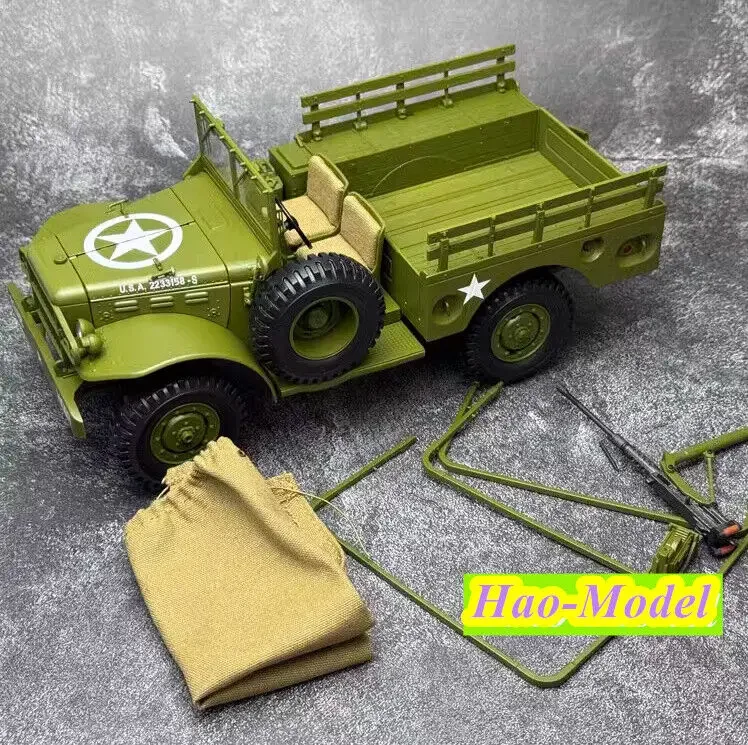 1/18 For Dodge Jeep Beep wc51 wc52 Car Model Alloy Diecast Car Boys Toys Kids Gifts Hobby Display Ornaments Collection Green