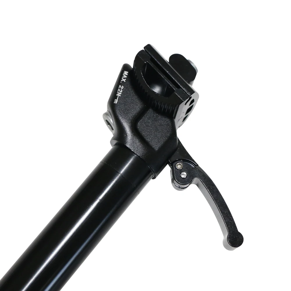 Bike Dropper Seatpost With Suspension Travel 170mm*33.9mm Hand Regulation Aluminium Alloy Bicycle Parts