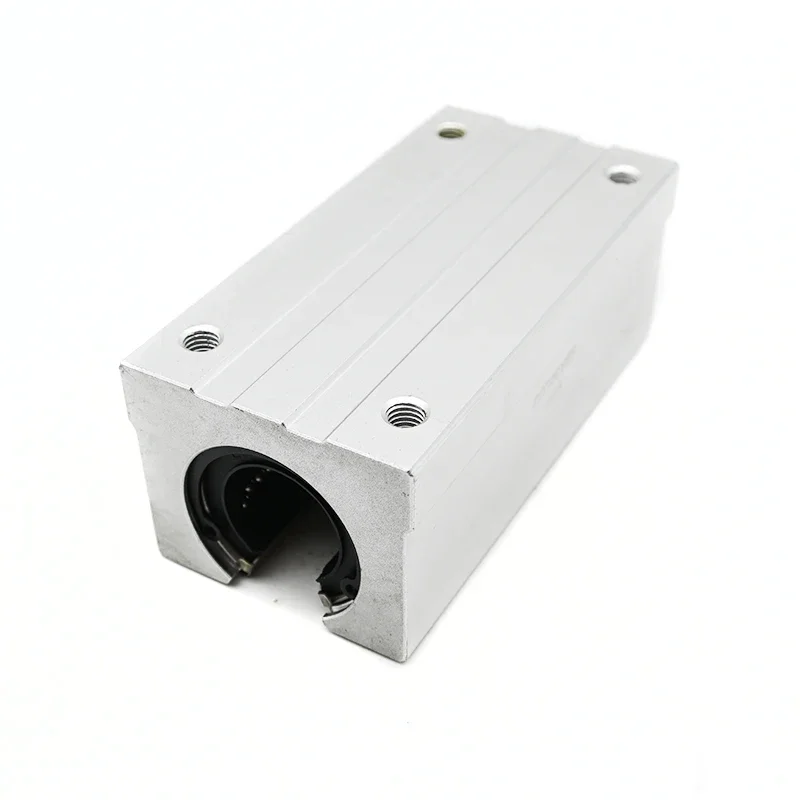 40mm Round Aluminium Linear Guideway Bearing Block SBR 40LUU SBR40LUU SBR40 LUU Cylindrical Linear Guide Rail Bearings