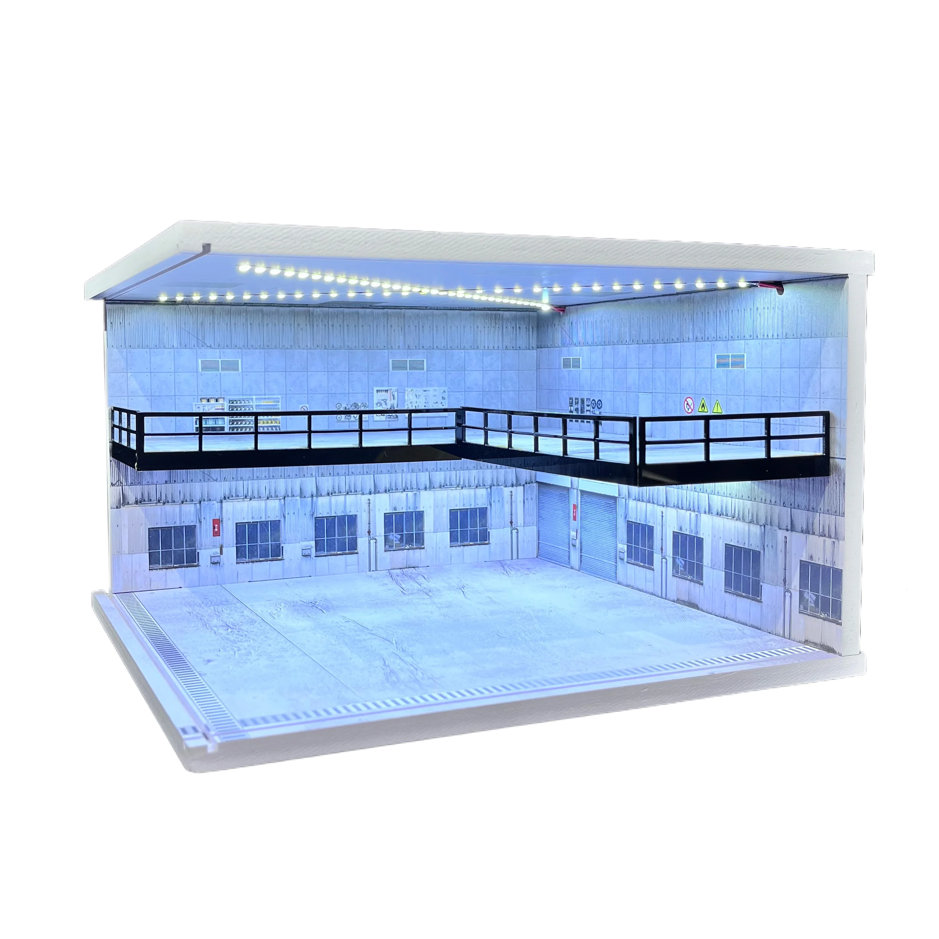 1/64 1/18 1/24 1/32 1/43 Schaal Auto Garage Diorama Modellen Set Scène LED Parkeerplaats Model voor Matchbox Hot Wheels Collectie
