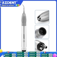 AZDENT New Dental Air Scaler Handpiece Dental 17000Hz Super Sonic Scaling Handle 2/4 Holes 135°C Disinfection