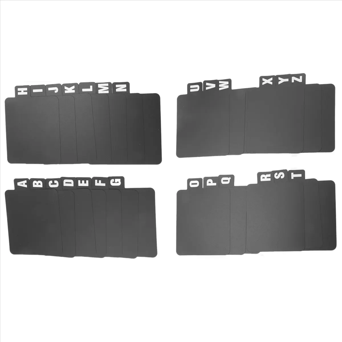 FTGT-26 Pcs Vinyl Record Dividers DVD Alphabetical Dividers A-Z Alphabetical Dividers Vinyl Record Organizer with Alphabet