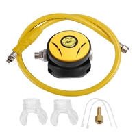 Diving 2Nd Stage Regulator Underwater Scuba Dive Octopus Regulator Mouthpiece Hose Equipment Accessory