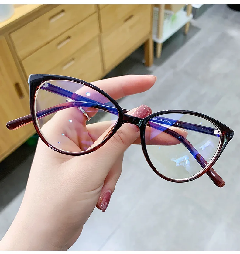 Blaulicht-Brille für Damen, 2023, flexibel, optisch, verschreibungspflichtig, Brillengestell, weibliche Computerbrille, Damen, UV400 – Detail 5