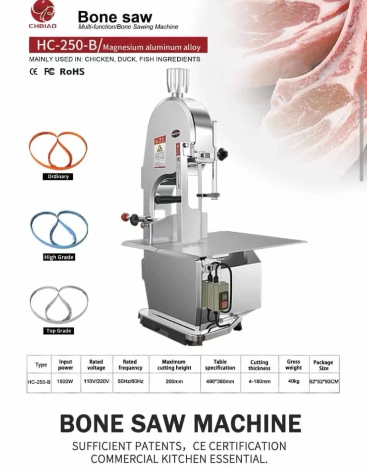 

Bone Cutting Machine and meat slicer（Exclusive Links）