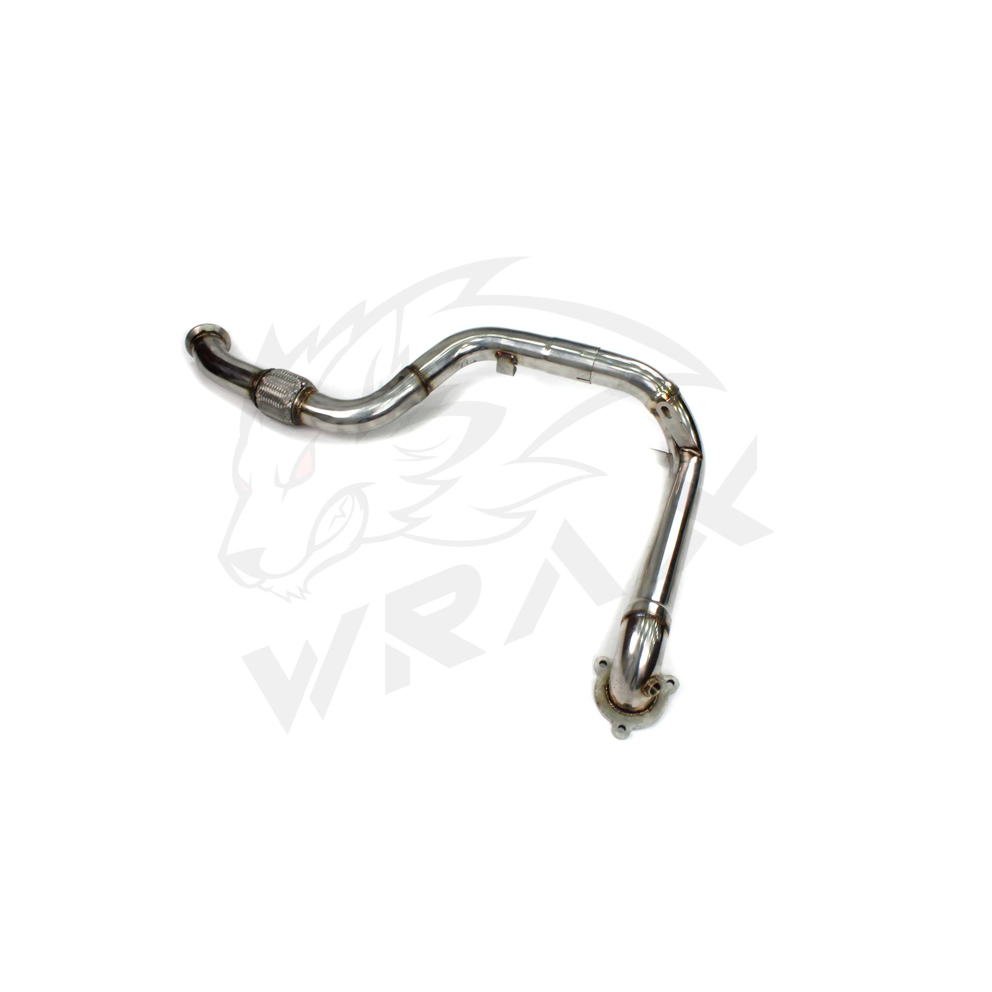 [WRAX Exhaust Custom product]  Turbo Catless Downpipe Exhaust for  Mercedes CLA180 200 220 260 250 Catalytics   Performan System - Image 4