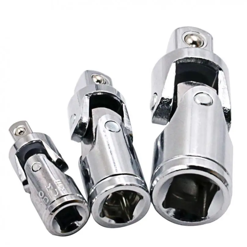 1/2 3/8 1/4 Schraubenschlüsselhülse, 360 Grad verstellbarer Steckschlüssel, Gelenk, Drehgelenk, Knuckle Joint Air Impact Wobble Socket Adapter – Detail 10