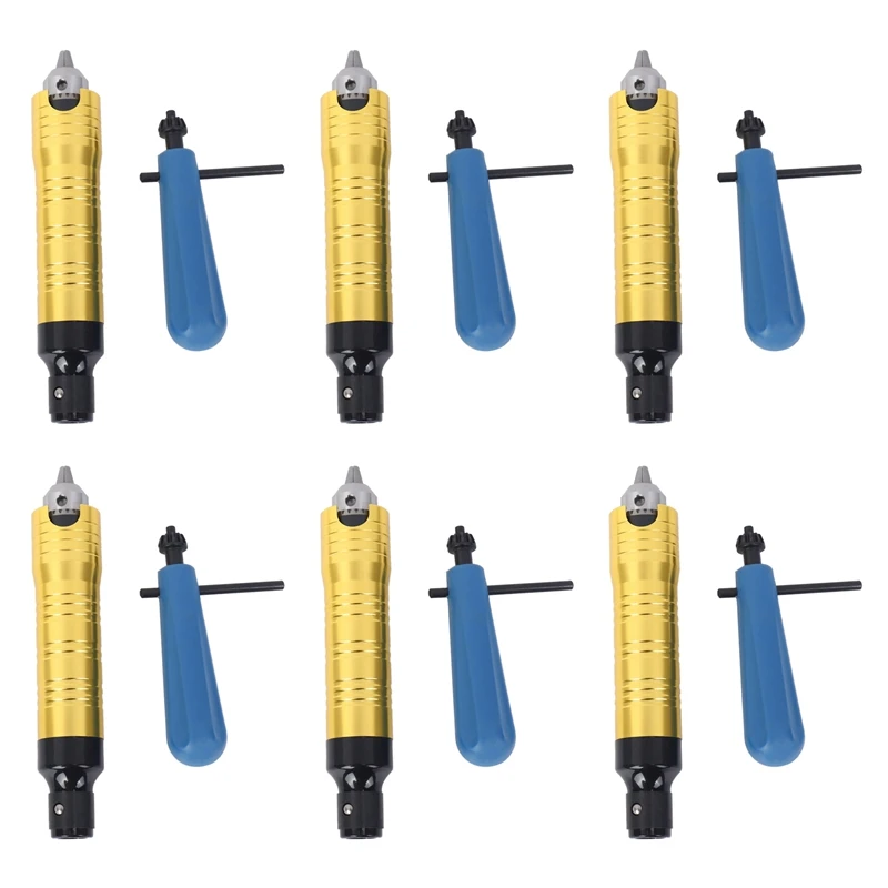 

6X Flexible Shaft 6.5Mm Flex Shaft Handpiece Power Tool Electric Drill Handle Chuck Separate Mini Grinder Accessories