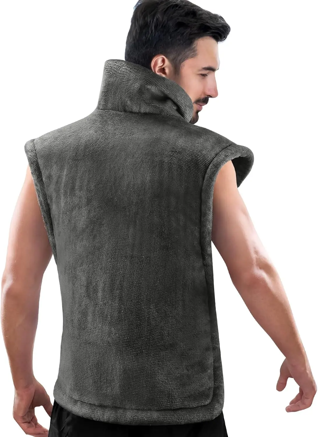 

Large Electric Heating Pad for Back, Neck & Shoulders - ETL Certified, 24x37 Inch, Gray