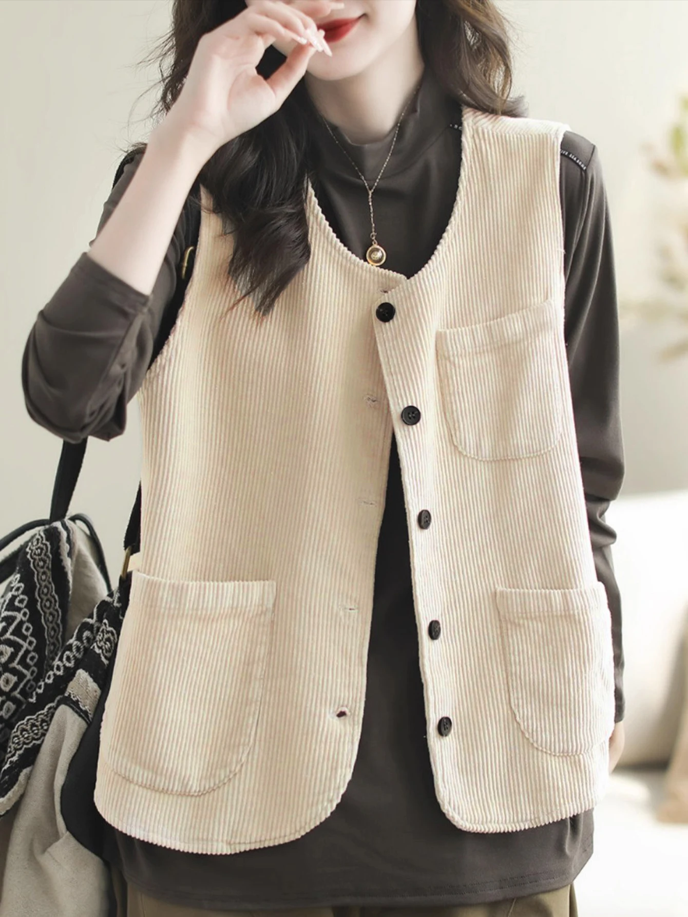 

Женская мода, повседневный свободный топ, жилет, стильный удобный дизайн унисекс для повседневной носки