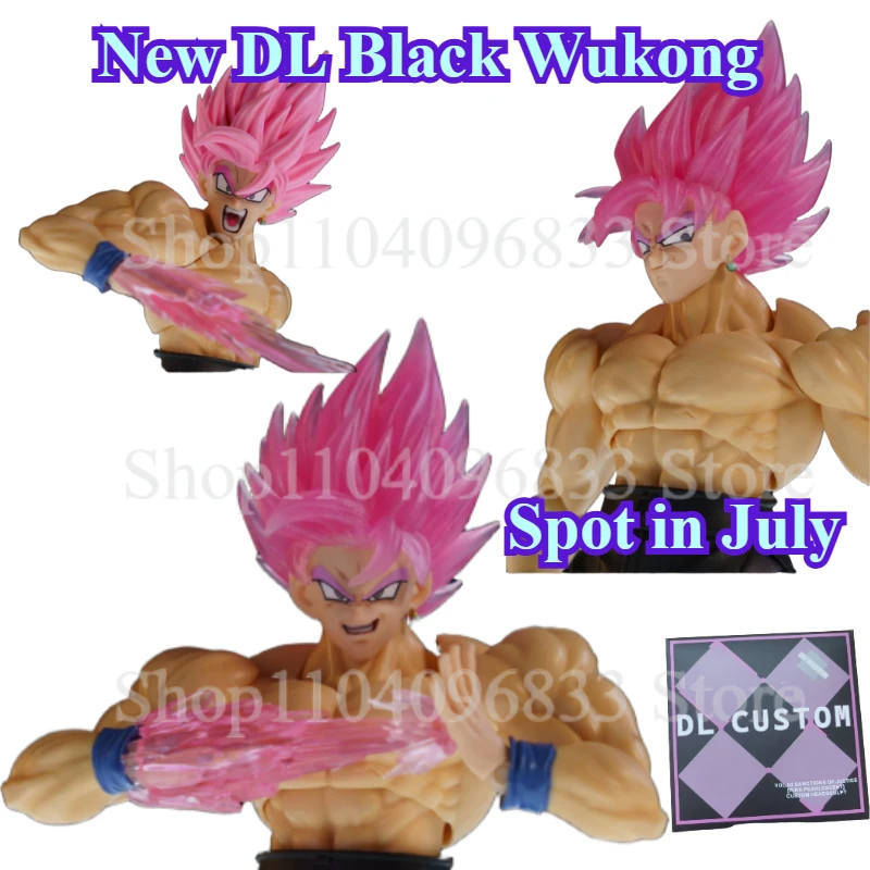 

In Stock DL Black Wukong Head Carving Accessories Pack (Pink-transparent Pearl) Action Figure Collection Ornaments