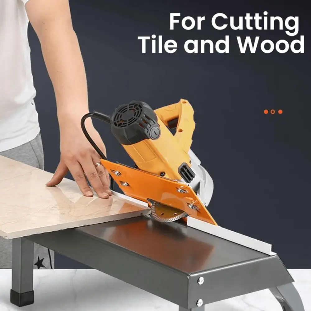 Cutting Machine Base Plate Saw Guide Plate 90° Flat Cutting Adjustable Circular Saw Trimmer Base Plate 45° Diagonal Cutting