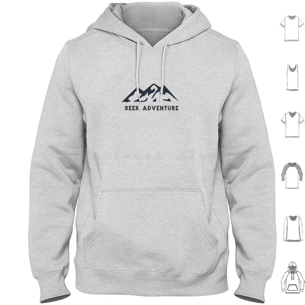 

Толстовки Seek Adventure с длинным рукавом Adventure Seek Adventure Seeker Мотивационная вдохновляющая мотивация