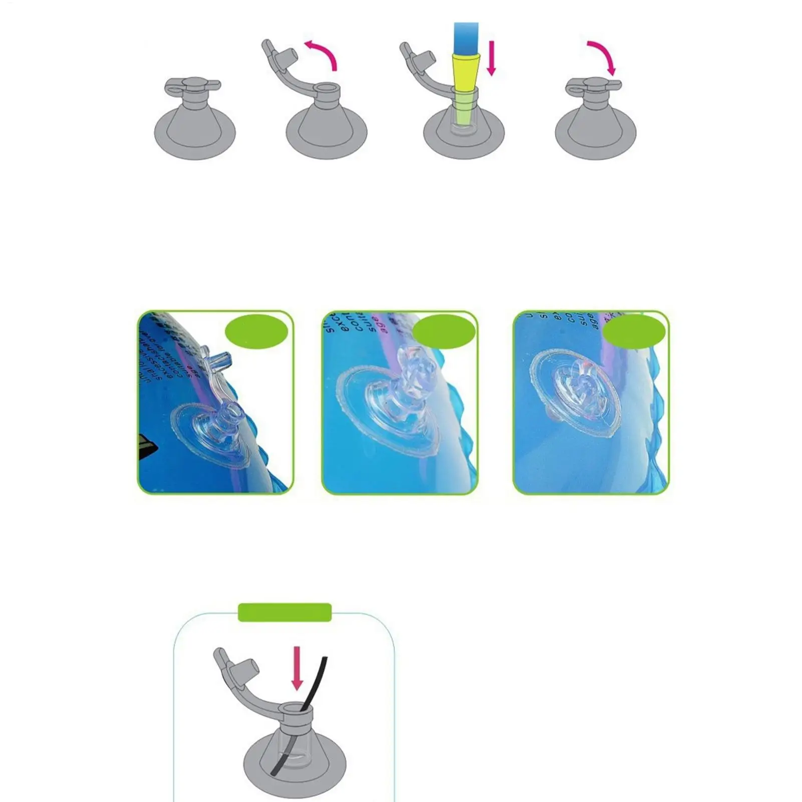 Almohadas de piscina para invierno, almohada de 120x120cm para cerrar la piscina de invierno, Kit de cierre flotante para natación al aire libre con cuerda para hombres