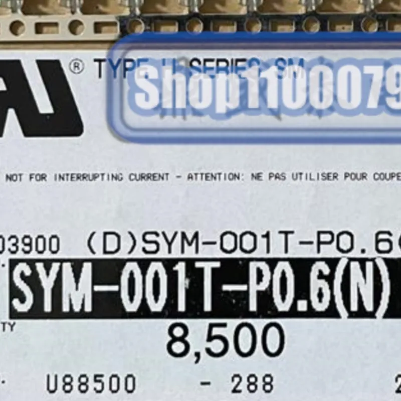 

100 шт./лот SYM-001T-P0.6 калибр провода клеммы 22-28AWG 100% новый и оригинальный
