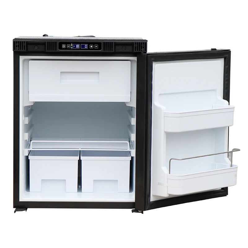 

Colku DCR75A 12v Motorhome Portable Compressor Car Refrigerator 60W Fast Cooling Durable Wholesale Fridges Freezer for RV Home