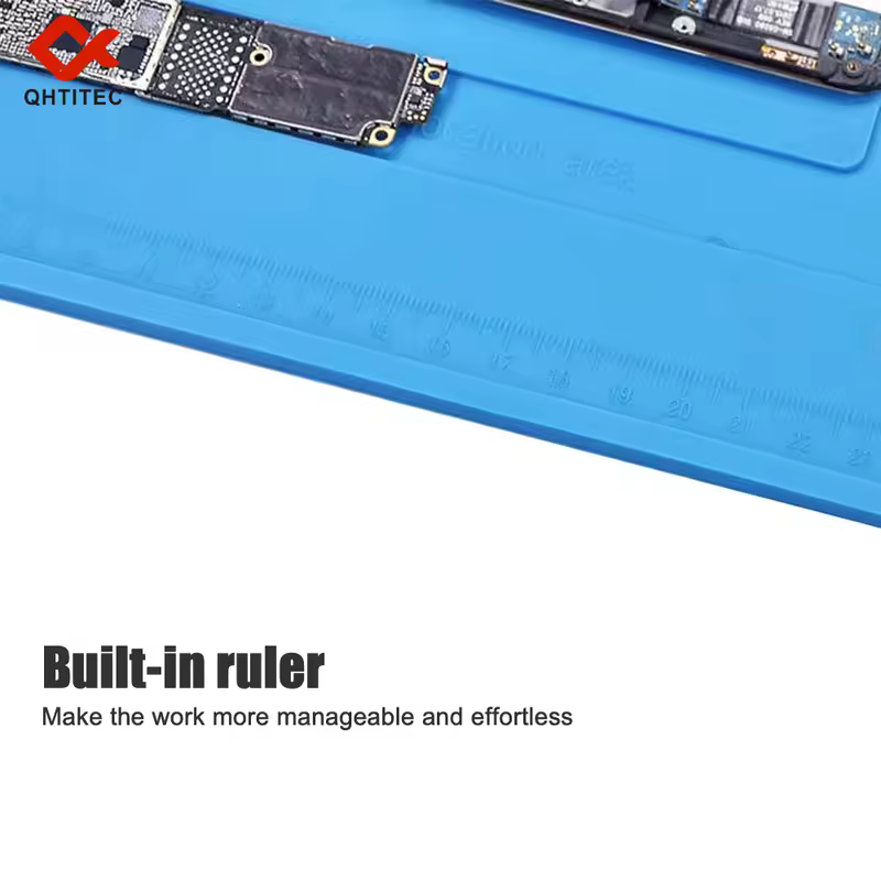 Silicone Soldering Pad Desk Platform Mat for Welding Station Iron Phone PC Repair Magnetic Heat Insulation No Lead S-160 - Image 4