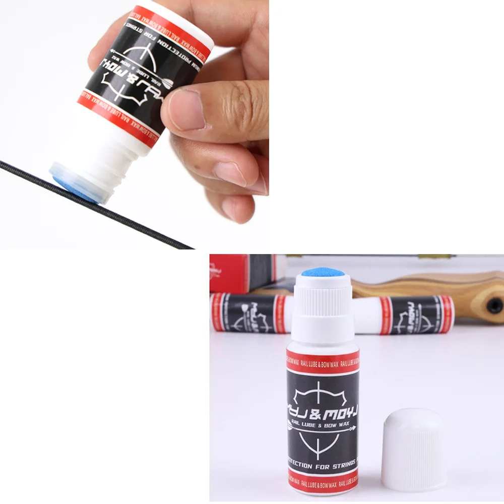 2pcs Bow String Wax Protect Bowstring Wax Tube Archery Accessories For Crossbow Compound Recurve Bow Longbow Archery - view 2