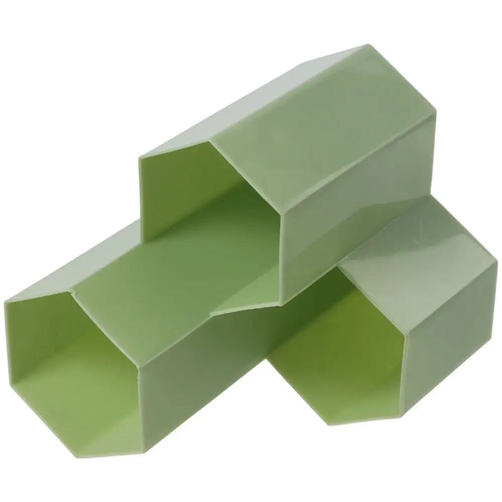 Green Pencil Jars Desktop Accessories Plastic Pencil Organizer Desk supplies Office