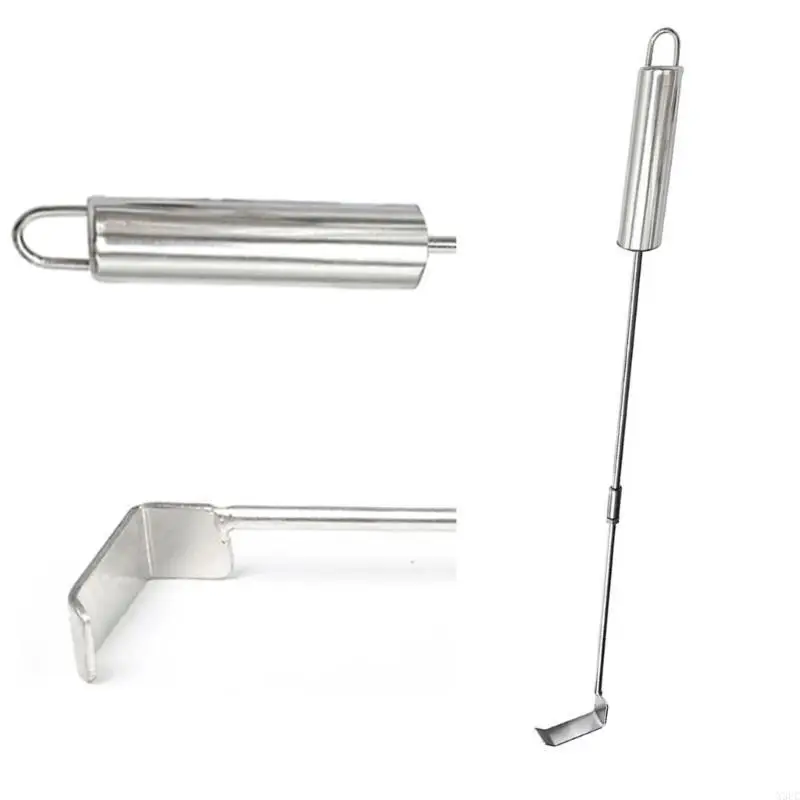 Stainless Steel Ashs Rake Grilling Accessories Garden Corners Clean X3UC