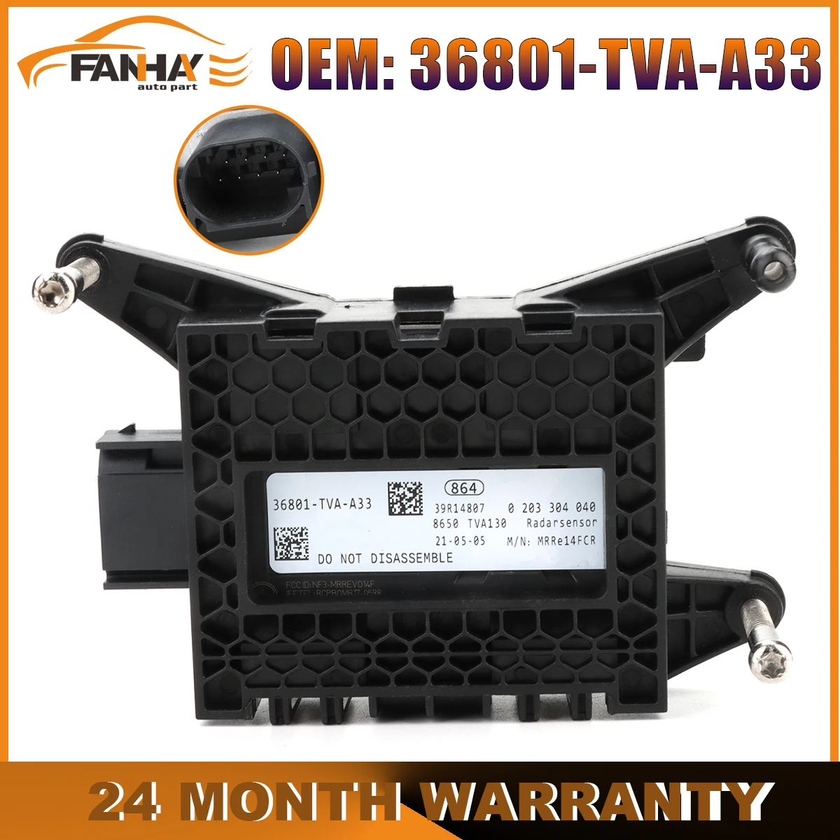 

OEM# 36801-TVA-A33 Adaptive Cruise Control Radar Front Cruise Distance Radar Sensor For Honda Accord 2018 2019 2020 2021 2022
