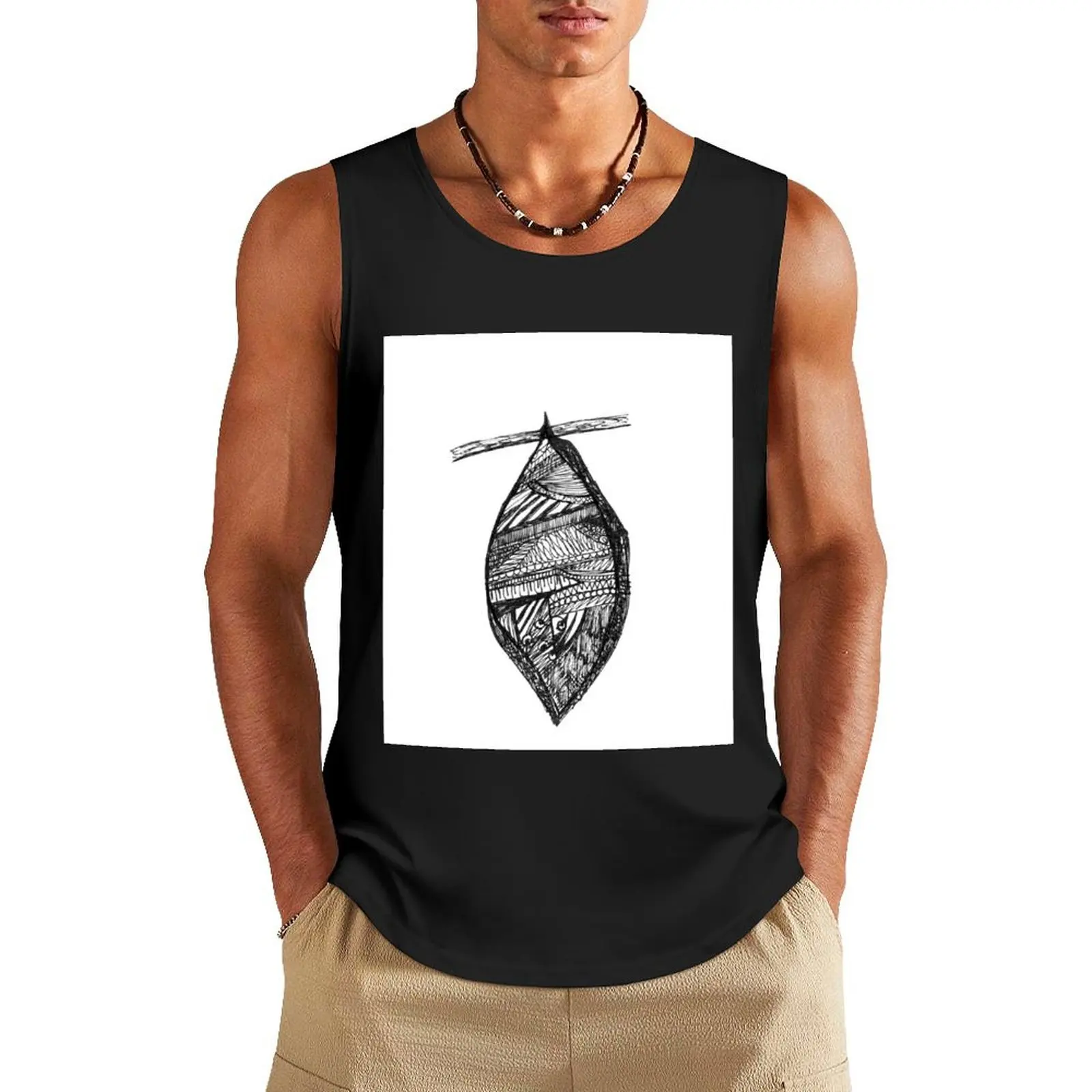 Cocoon Tank Top T-shirt sports sports clothes for men Men's gym t-shirt gym t shirt men