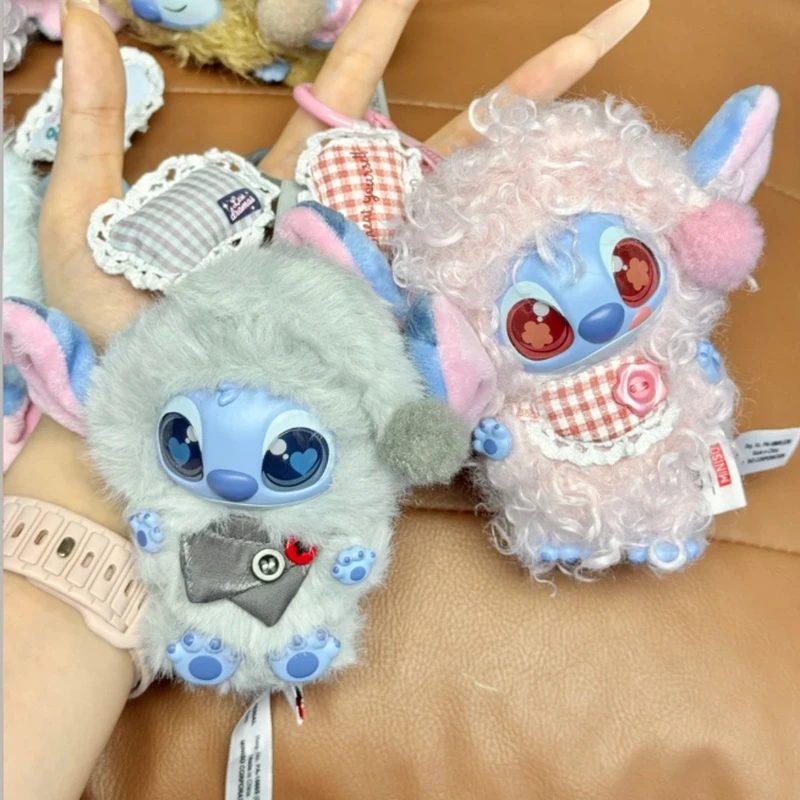 Caixa Surpresa Original Disney Stitch Série Hit Snooze, Figura de Ação Fofa, Caixa Misteriosa, Item Colecionável, Presente para Fãs, Brinquedo de Aniversário