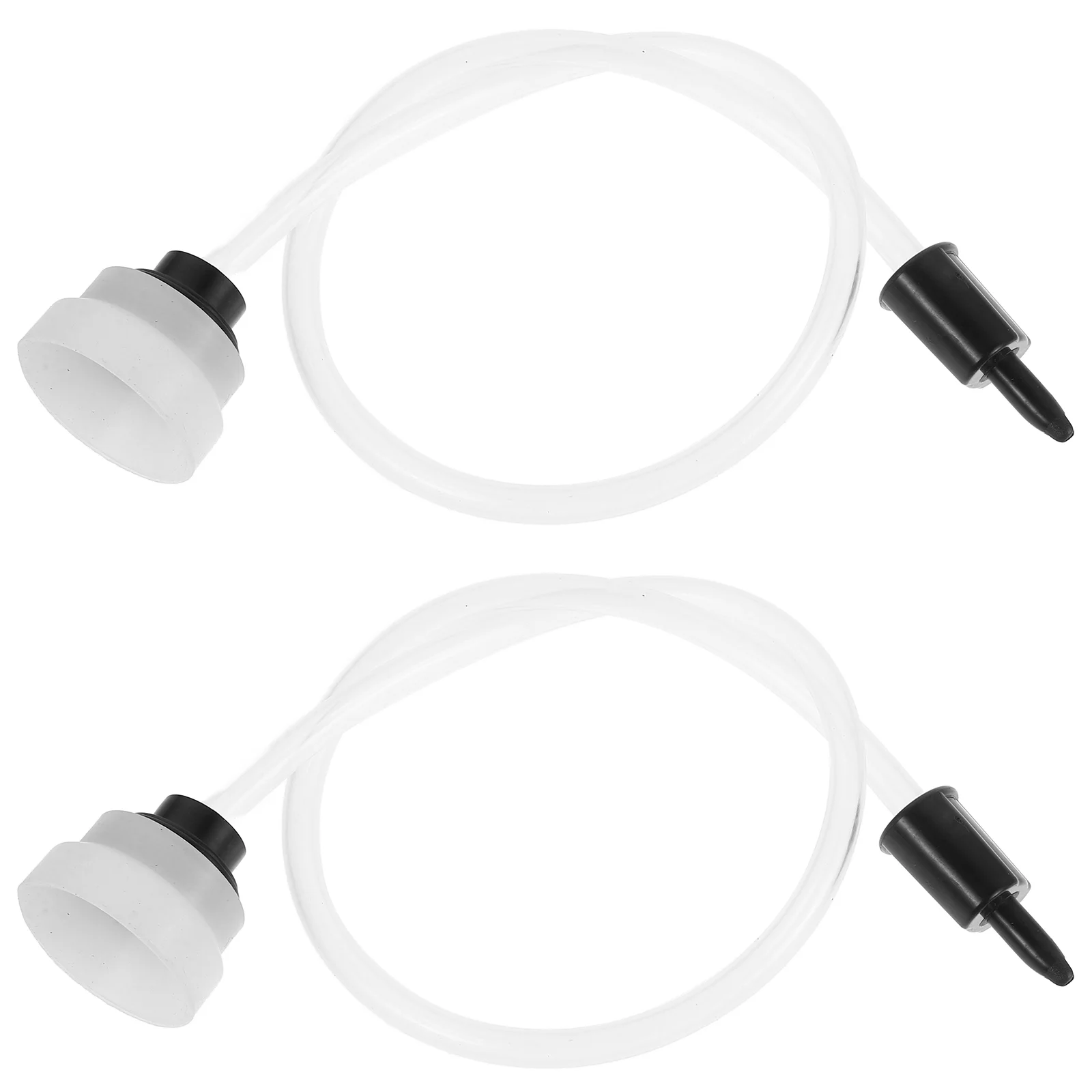 2 Pcs Vacuum Packaging Machine Sealer Tube Replacement Mini Accessory Hose Plastic