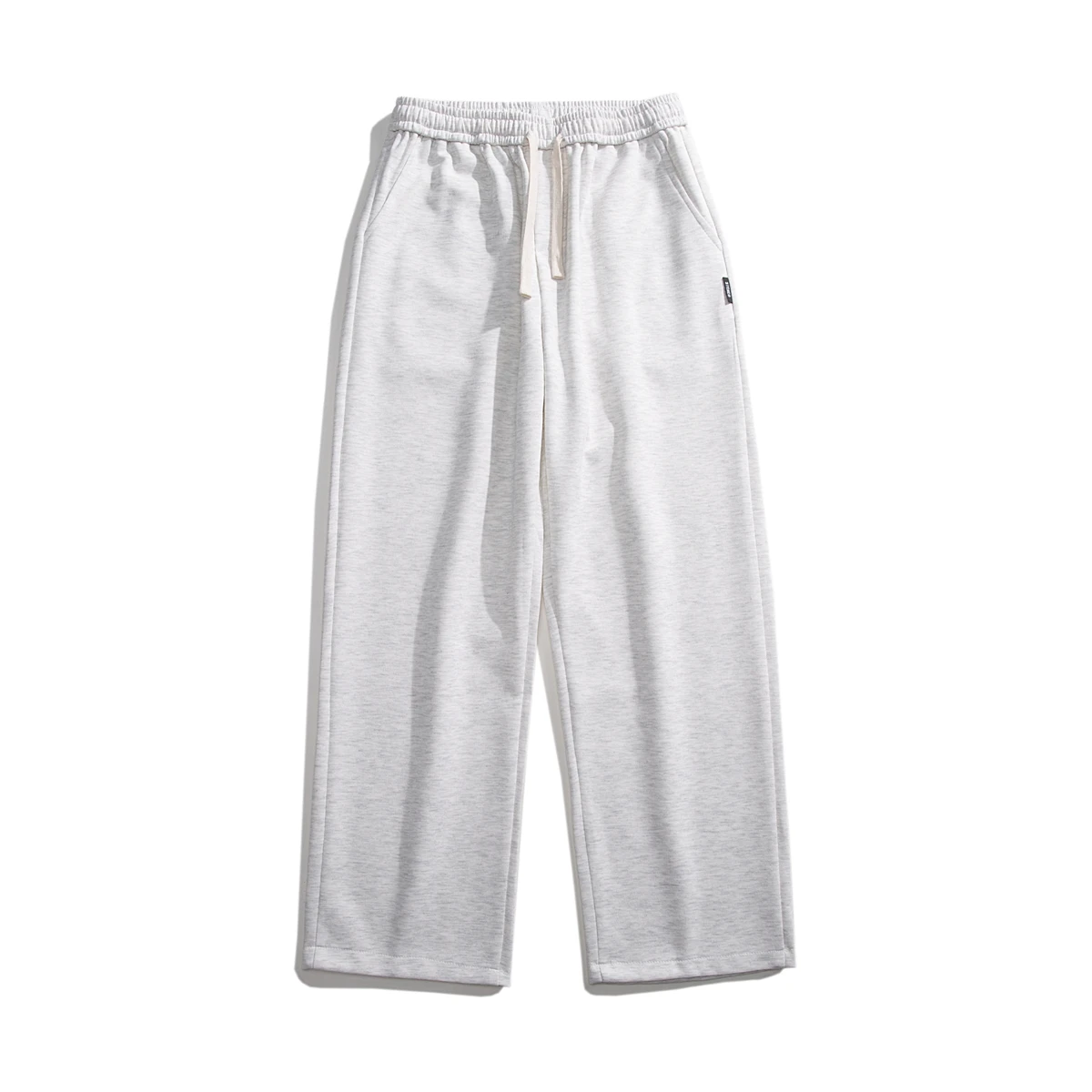 Pantaloni dritti da uomo stile Hong Kong coppia pantaloni larghi a nove punti pantaloni pantaloni casual tinta unita pantaloni sportivi Harem