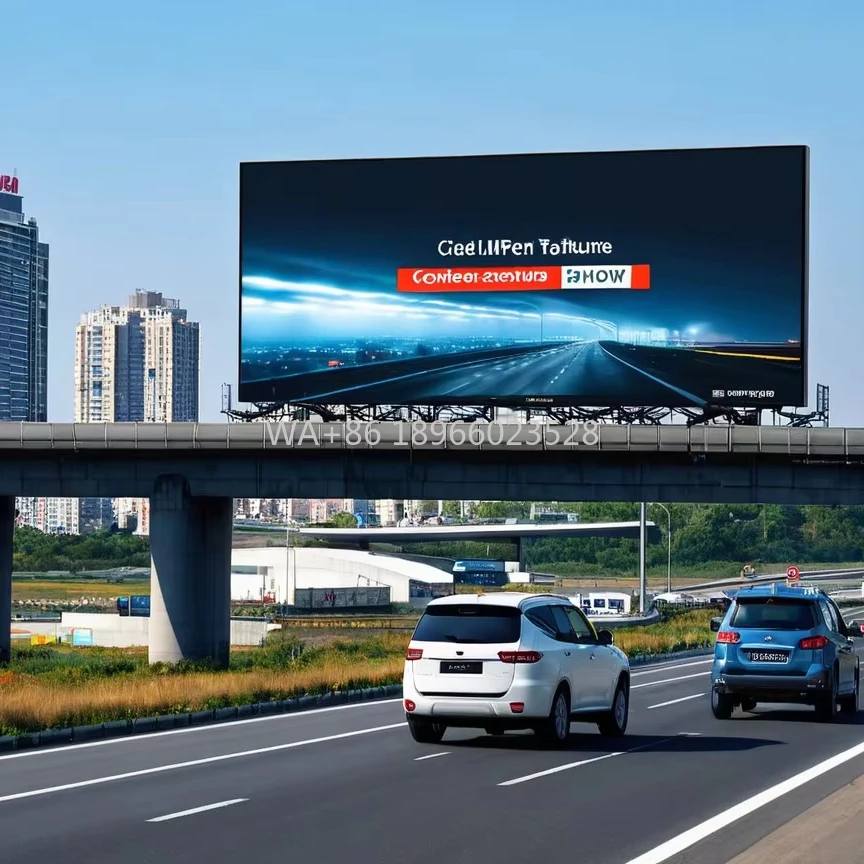 

P6 P8 Commercial Advertising HD Giant LED Screen Sign Waterproof High Brightness P10 Outdoor LED Display Video Board