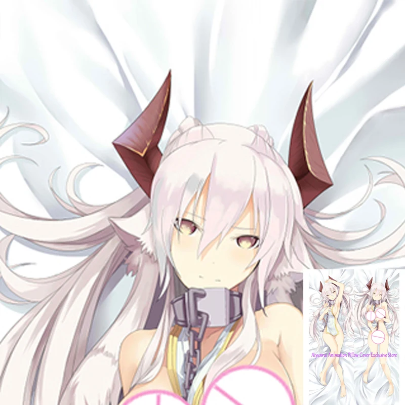 

Anime Pillow Cover Dakimakura Beautiful Gody 2 Side Printed Hugging Body Pillowcase Cushion Cover Bedding Young Girl Tits