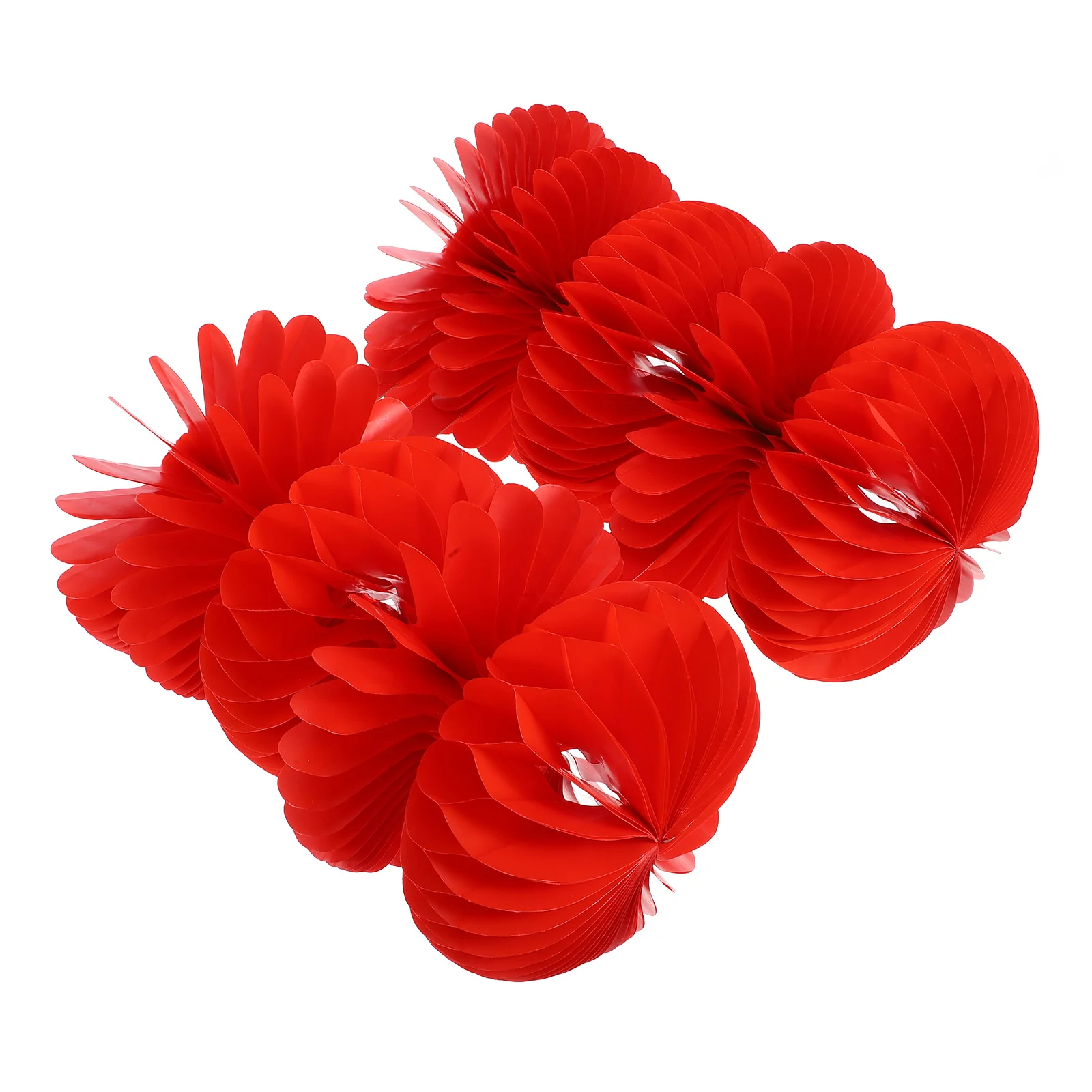 Красный китайский сотовый центральный элемент, элегантное украшение для свадебной вечеринки, бумажный шар, гостиная, спальня, праздничный декор