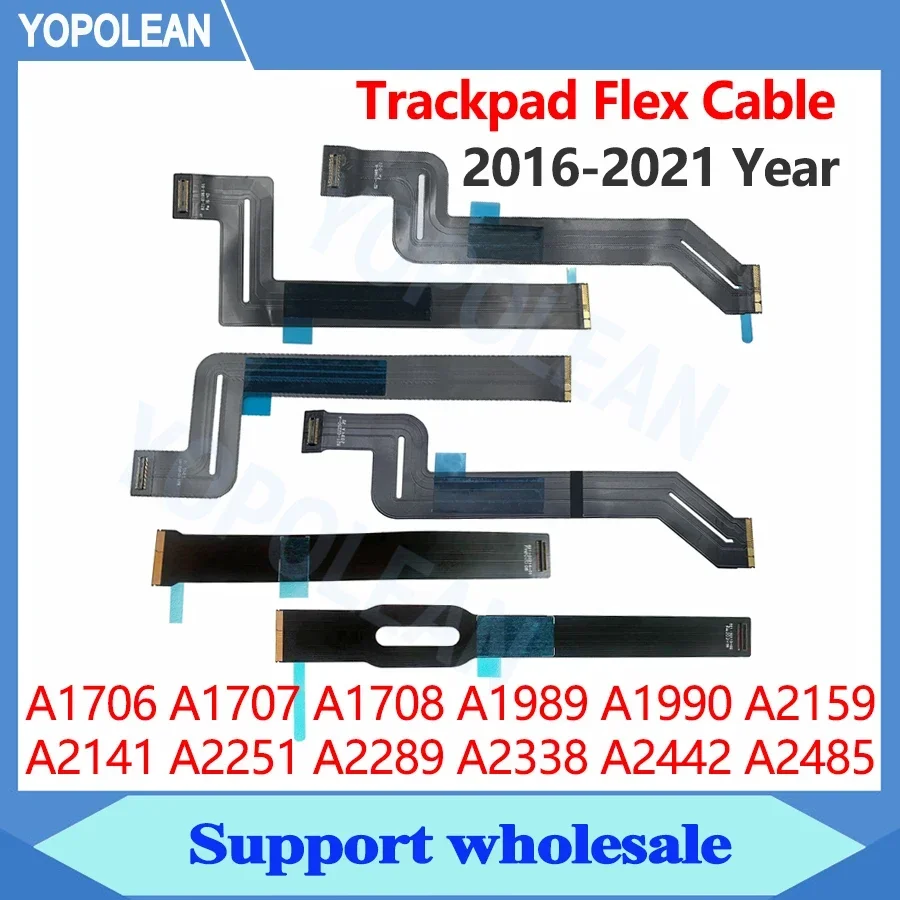 New Touchpad Trackpad Flex Cable For Macbook Pro A1706 A1707 A1708 A1990 A2141 A2159 A2251 A2289 A2338 A2442 A2485 A2779 A2780