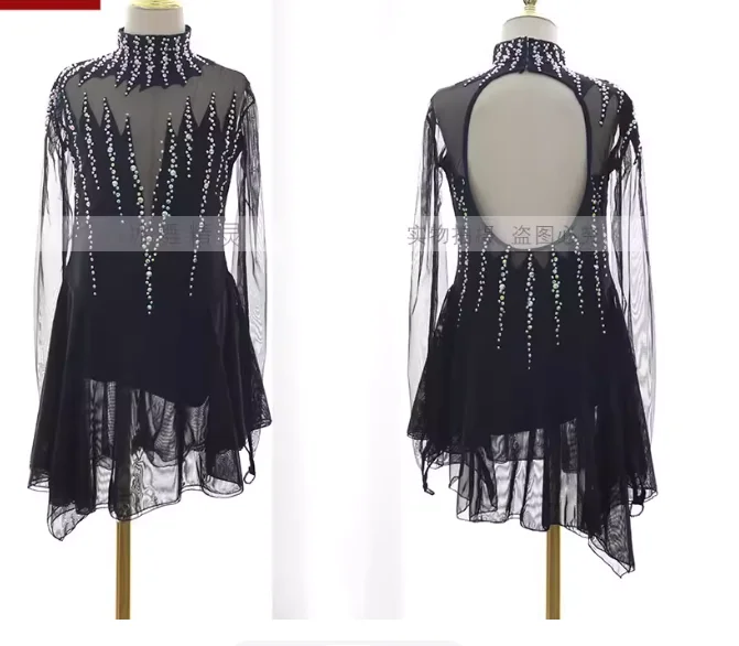 

Профессиональная индивидуальная детская одежда для черлидинга для фигурного катания, костюм для фитнеса для взрослых, женская одежда для аэробики