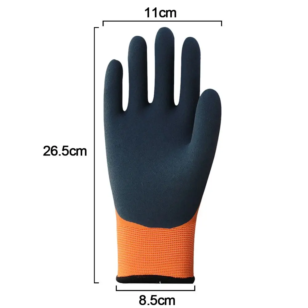 Thermal Lined Winter Work Gloves Outdoor Sports Waterproof Cold Resistant Safety Gloves Anti-freeze Gardening Gloves