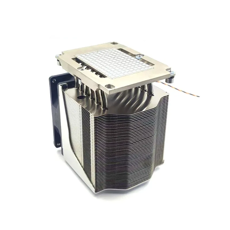 4U Side Blowing LGA3647 Server 6 Heat Pipe 2U Xeon C620 Rectangular 1U Air-cooled CPU Radiator Fan