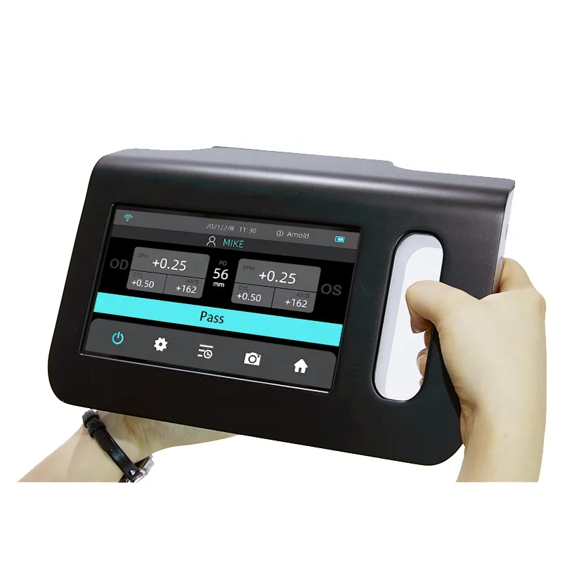 Touch Screen Autorefractor Keratometer Portable Vision Screening