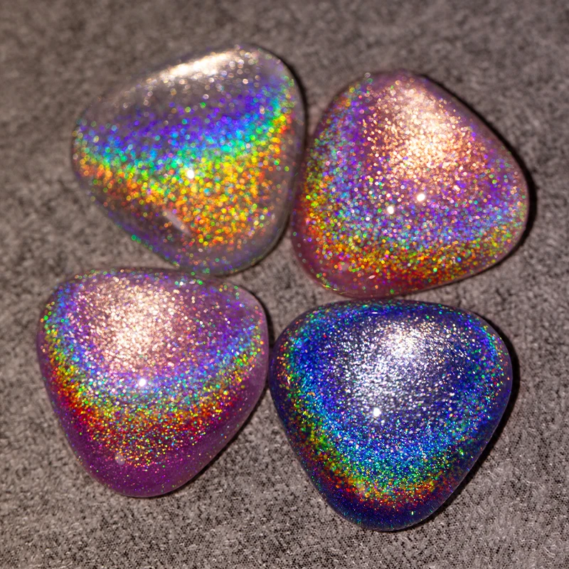 Conjunto de esmalte em gel par - Resin Glitter Pack avaliação e preço