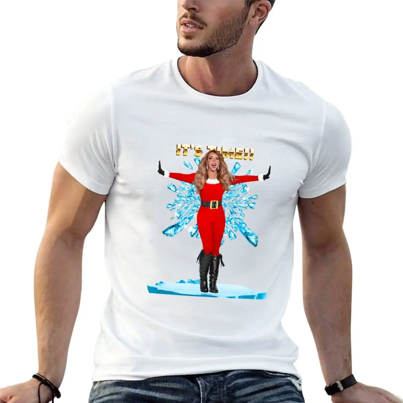 

Mariah Carey - All I Want for Christmas Is You by StarsShoPop T-Shirt t shirt man plain essential t shirt T-Shirt