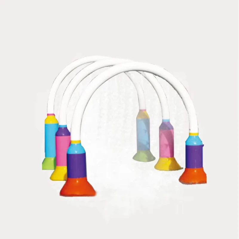 Durable Outdoor Water Sprinkling Playground Fiberglass Water Park Spray Set Arch Sprinkler