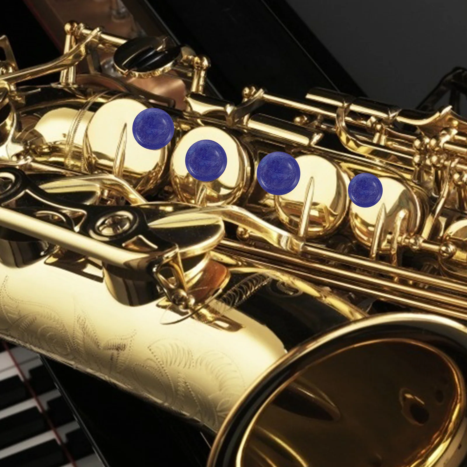 9 قطع من أبازيم الساكسفون الجميلة على شكل صدفة، عملية تدوم طويلاً، ديكور جذاب لمحبي الموسيقى