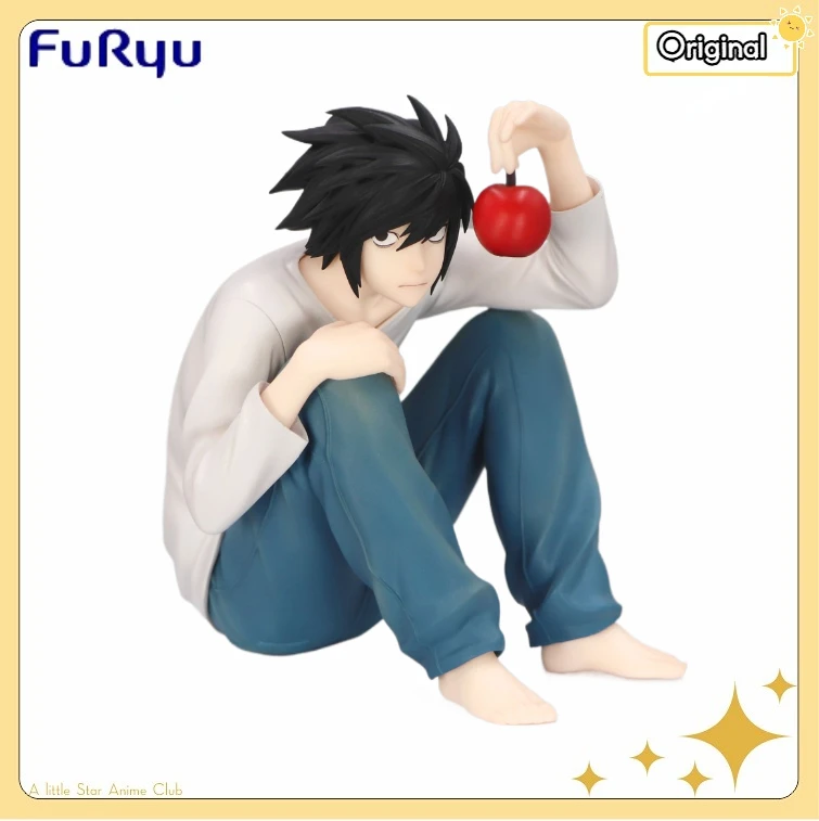 FuRyu Noodle Stopper Figure DEATH NOTE L Anime Figure Model Gift