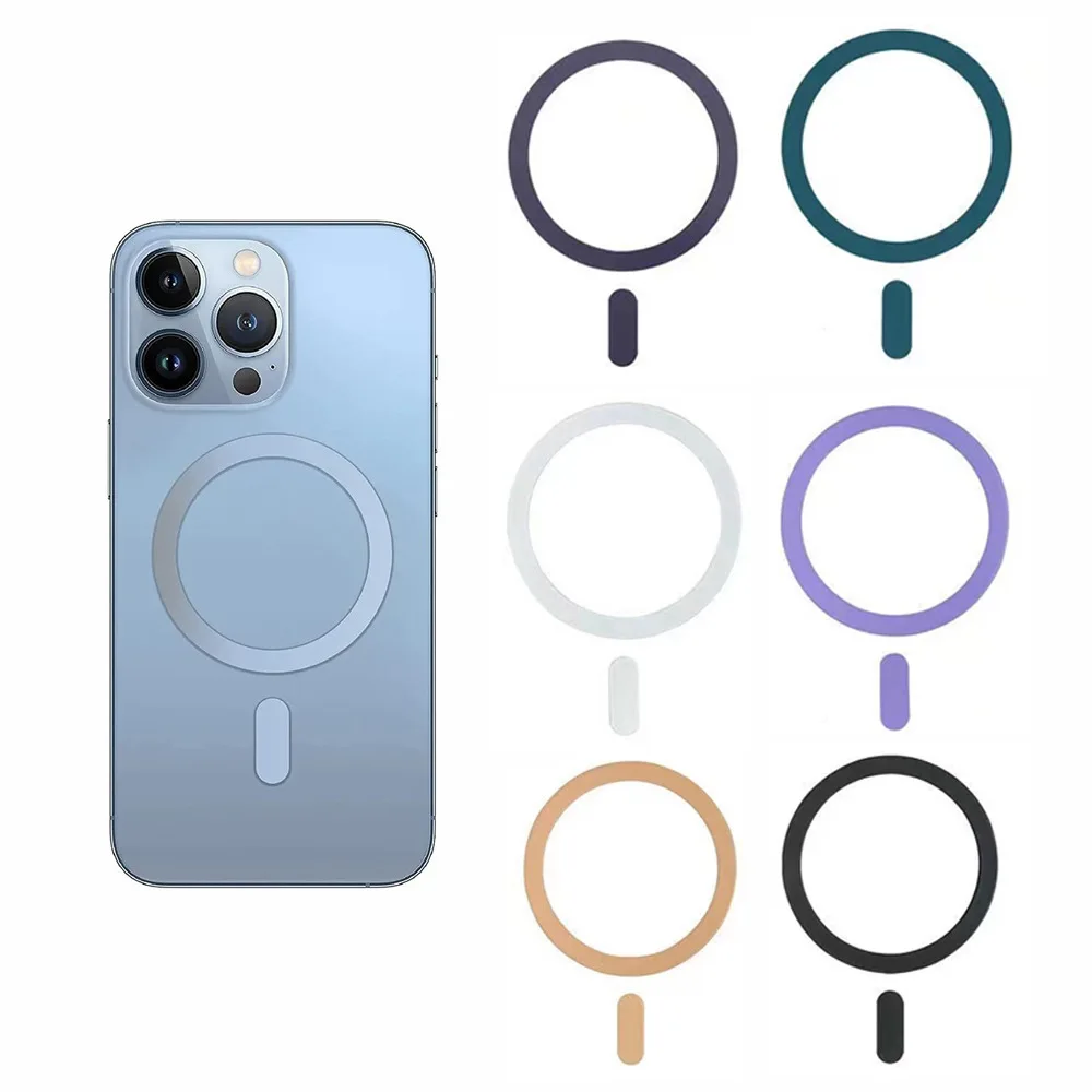 Cltgxdd-磁気プレート用磁気リング,ユニバーサルメタルステッカー,ワイヤレス充電器,カーアクセサリー,1個